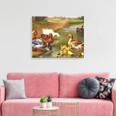 Toile Canards vintages Canards Canards Animaux de ferme (Insitu(Salon))