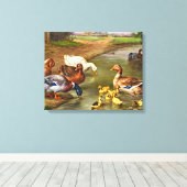 Toile Canards vintages Canards Canards Animaux de ferme (Insitu (Plancher de Bois))