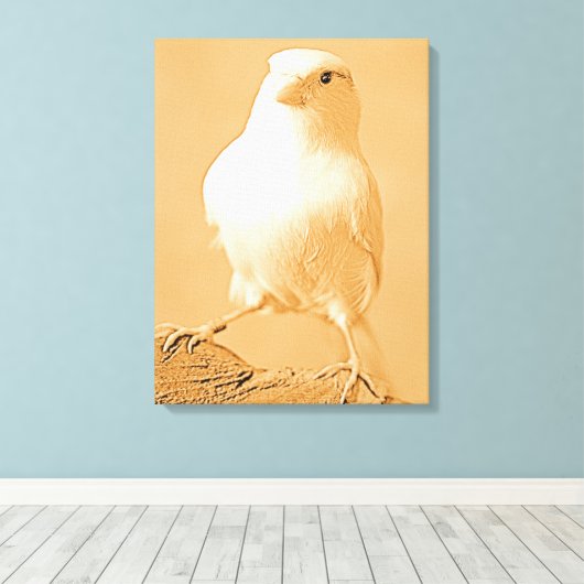 Toile Canary Bird Canvas (Insitu (Plancher de Bois))