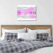 Toile Cancer du sein Ruban Art (Insitu(Chambre))