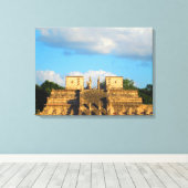 TOILE CANCUN, MEXIQUE N° 7 (Insitu (Plancher de Bois))