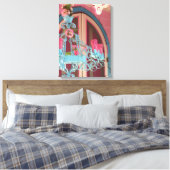 Toile Candelabra et rose - Martha's Vineyard (Insitu(Chambre))