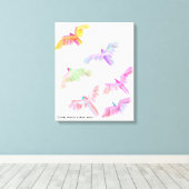 Toile Candy Waters Artiste de l'autisme (Insitu (Plancher de Bois))
