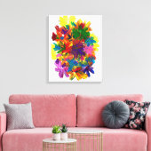 Toile Candy Waters Artiste de l'autisme (Insitu(Salon))