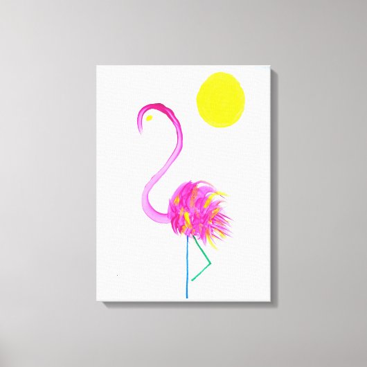 Toile Candy Waters Artiste de l'autisme (Recto)