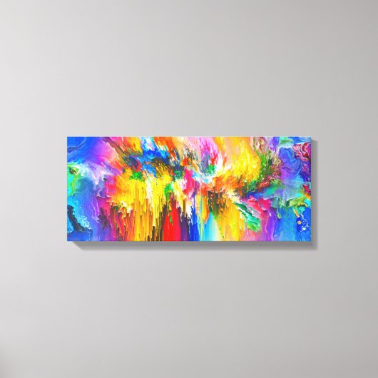 Toile Candy Waters Artiste de l'autisme (Recto)