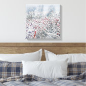Toile canneberge et cattelle (Insitu(Chambre))