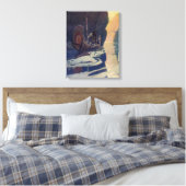 Toile Canoë indien vintage pagayage Sun Classic (Insitu(Chambre))