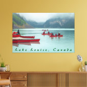 Toile Canoë-kayak à Lake Louise (Insitu(Salon))