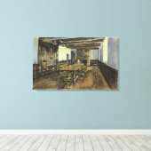 Toile Canon de la batterie de tir à chaud au-dessus de l (Insitu (Plancher de Bois))