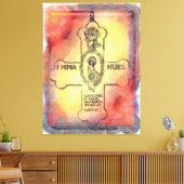 Toile Canon Légendes Emblème Rosicrucique (Insitu(Salon))