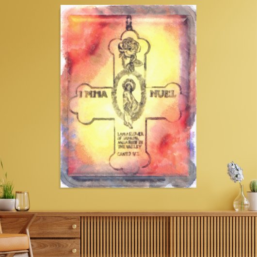 Toile Canon Légendes Emblème Rosicrucique (Insitu(Salon))