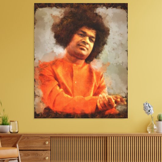Toile Canon Légendes Sathya Sai Baba - (Insitu(Salon))