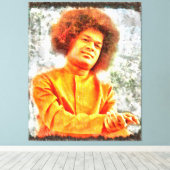 Toile Canon Légendes Sathya Sai Baba - (Insitu (Plancher de Bois))