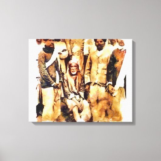Toile Canon Legends Sai Baba Aquarelle - (Recto)