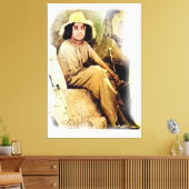 Toile Canon Legends Sai Baba Art Panneaux - (Insitu(Salon))