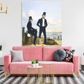 Toile Canons, canots et charpentiers, plaque 11 de (Insitu(Salon))