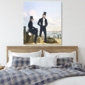 Toile Canons, canots et charpentiers, plaque 11 de (Insitu(Chambre))