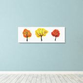 Toile Canopée céleste : Lueur d'automne - (Insitu (Plancher de Bois))