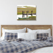 Toile Canot dans l'eau (Insitu(Chambre))