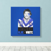 Toile Canterbury Bulldogs - Terry Lamb (Insitu (Plancher de Bois))