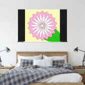 Toile Canva enveloppée Premium - Art élégant et prêt-à-p (Insitu(Chambre))