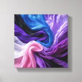 Toile Canva étirée colorée (Recto)