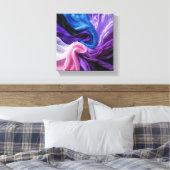 Toile Canva étirée colorée (Insitu(Chambre))