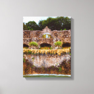 Toile CANVA Œuvre d'art murale - Fontaine de Florence, I