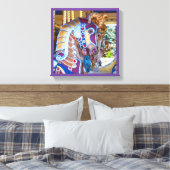 Toile canvas à cheval de la série 27 (Insitu(Chambre))