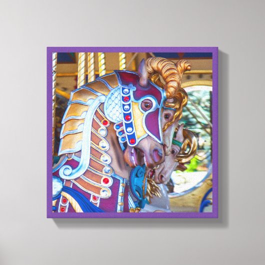 Toile canvas à cheval de la série 27 (Recto)