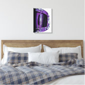 Toile Canvas à tambour cool violet Snare Drumming (Insitu(Chambre))
