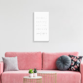 Toile Canvas American Sign Language Alphabet Numéros (Insitu(Salon))