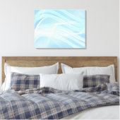 Toile Canvas Art-Blue Abstrait (Insitu(Chambre))
