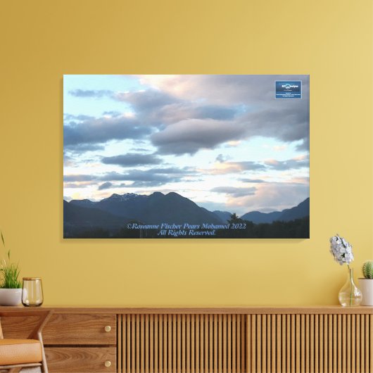 Toile Canvas Art (MountainView #1) RFPMDesigns ©2022 (Insitu(Salon))