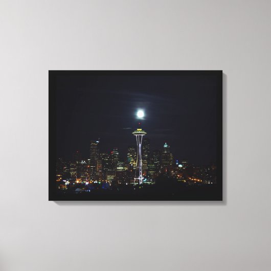 Toile Canvas Art-Seattle Skyline (Recto)