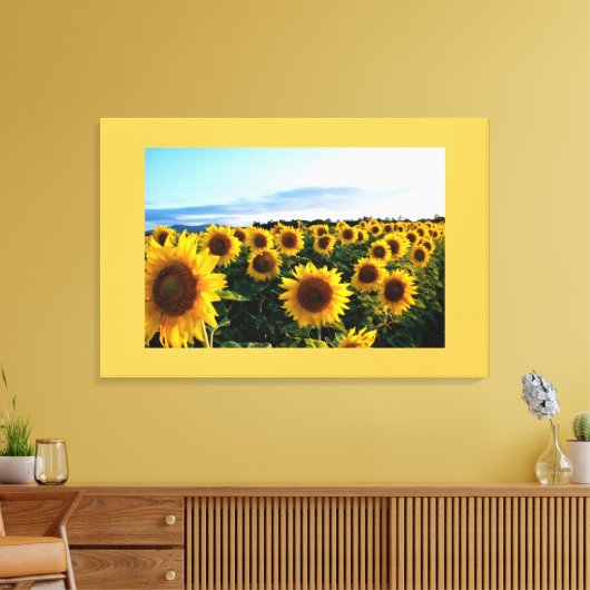 Toile Canvas Art-Tournesols (Insitu(Salon))