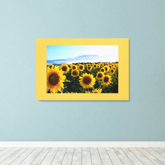 Toile Canvas Art-Tournesols (Insitu (Plancher de Bois))