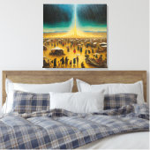 Toile Canvas Bosch Transforms the Storm at Burning Man (Insitu(Chambre))