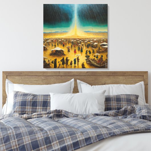 Toile Canvas Bosch Transforms the Storm at Burning Man (Insitu(Chambre))
