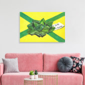 Toile Canvas cadeau de Noël enrobé (Insitu(Salon))