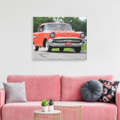 Toile Canvas Chevy Bel-Air 1957 (Insitu(Salon))