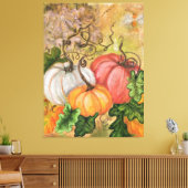 Toile Canvas citrouille Imprimer Halloween - Peinture (Insitu(Salon))