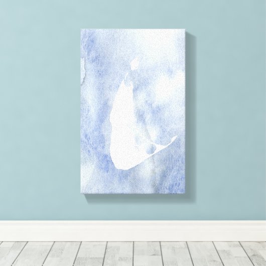 Toile Canvas d'aquarelle Nantucket (Insitu (Plancher de Bois))