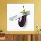 Toile Canvas d'aubergines à pâte de canard (Insitu(Salon))