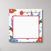 Toile Canvas de 20 po x 20 po Signature Tatouage traditi (Recto)