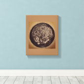 Toile Canvas de bol de nouilles (Insitu (Plancher de Bois))