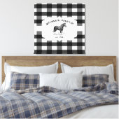 Toile Canvas de Cheval de ferme à Buffalo noir Imprimer (Insitu(Chambre))