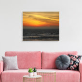 Toile Canvas de coucher de soleil sur la plage (Insitu(Salon))