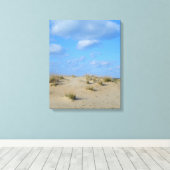 Toile Canvas de dunes de sable d'été (Insitu (Plancher de Bois))
